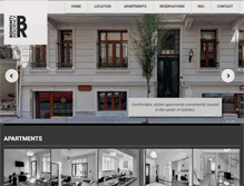 Tablet Screenshot of bomonti-residence.com
